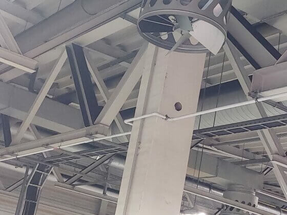 Realizace požÁrÍ vody v hale