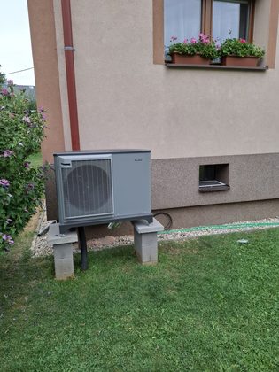 Realizace TČ NIBE + akumulace RD Frýdlant nad Ostravicí